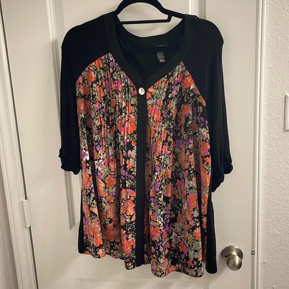 Style & Co Floral Blouse